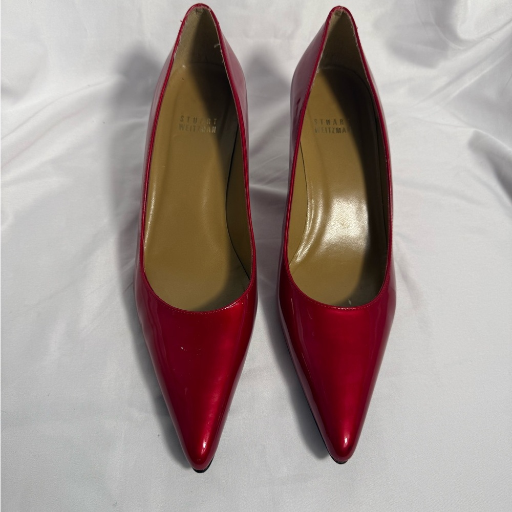 Stuart Weitzman Red Heels - Picture 3 of 16